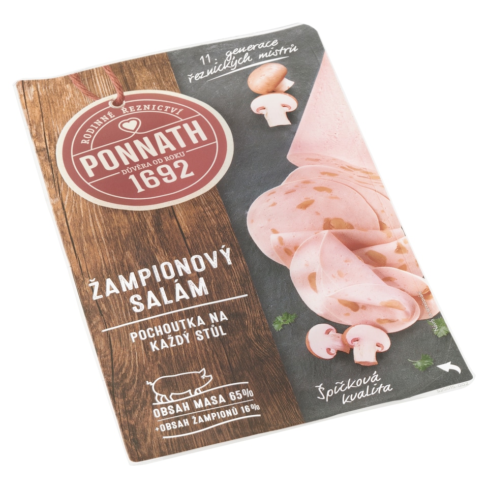 Ponnath Žampionový salám 100g