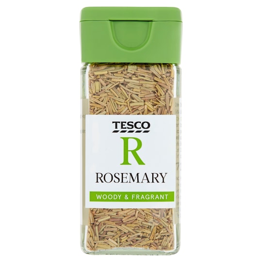 Tesco Dried Rosemary 27G Jar Tesco Groceries