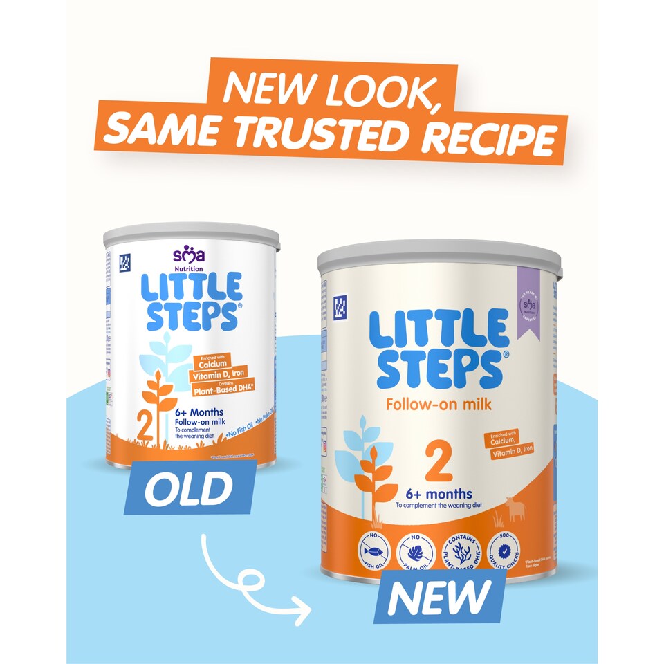 image 1 of Little Steps Follow On Baby Milk Formula Powder 6+ months 800g