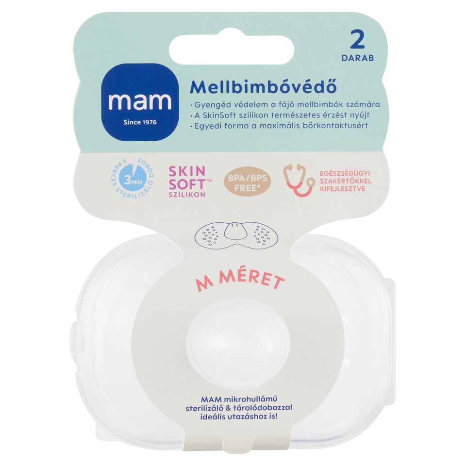 MAM Nipple Shields M Size 2 pcs