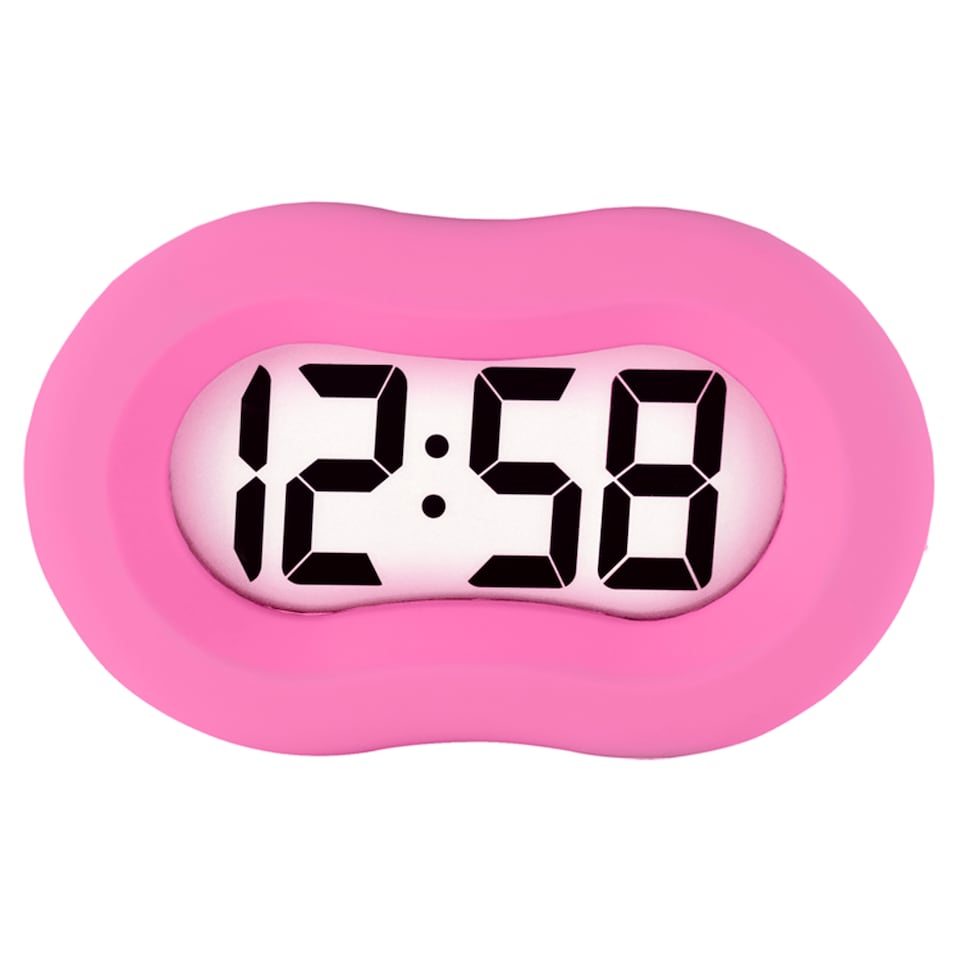 image 1 of Acctim Vierra Alarm Clock Pink