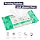 image 4 of Pura Plastic Free Baby Wipes 60pk
