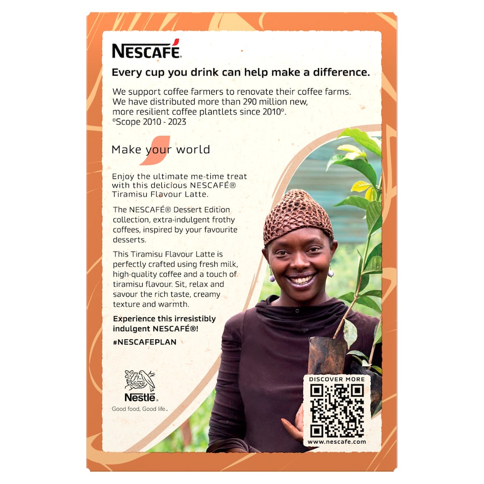 image 1 of  NESCAFE Desert Edition Creamy Tiramisu Latte Flavour 7 Sachets 136.5G