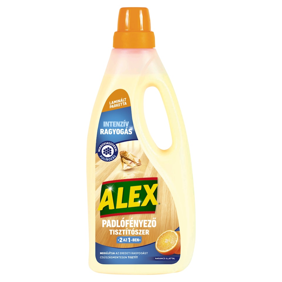 Alex 2in1 Laminate Parquet Floor Polish Cleaner 750 ml