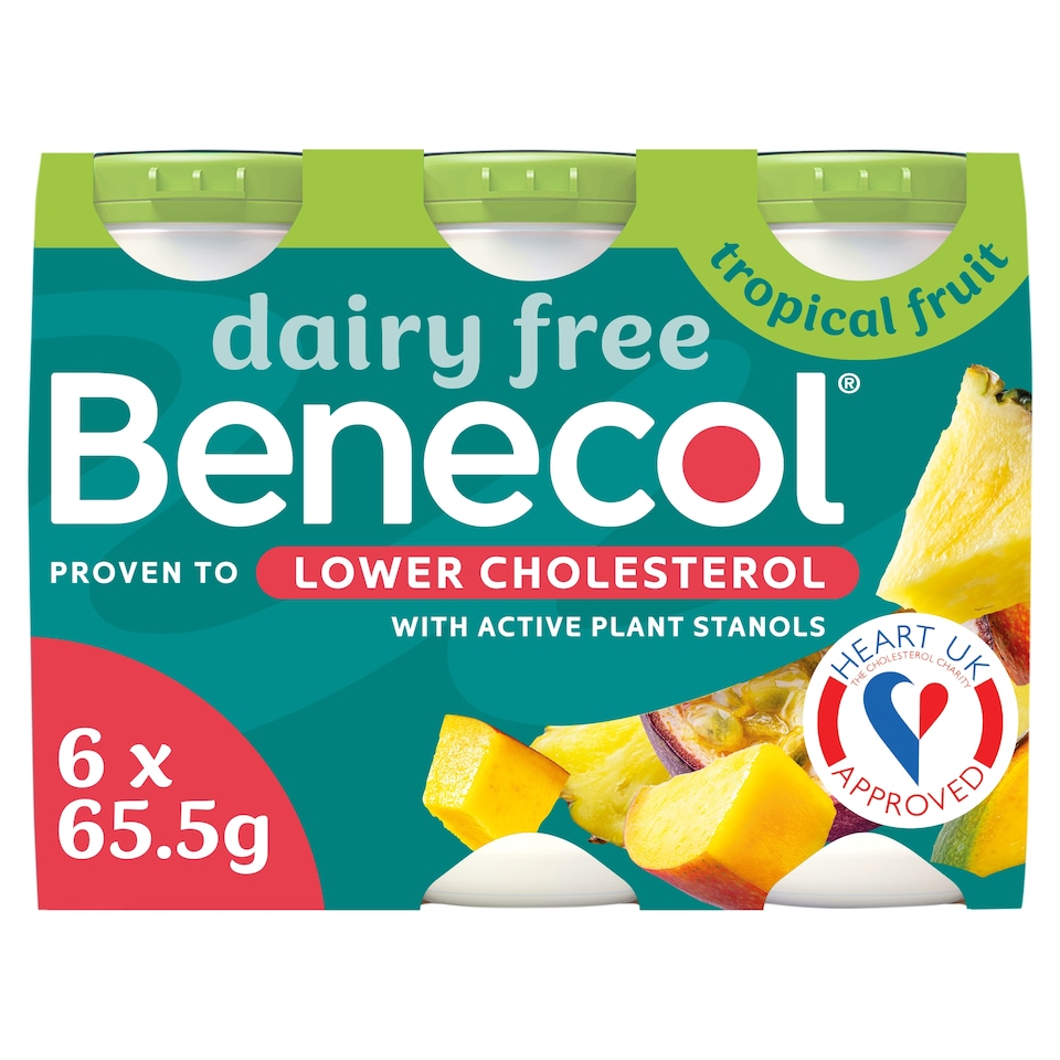 image 1 of Benecol Dairy Free Tropical Drink 6 X 65.5G