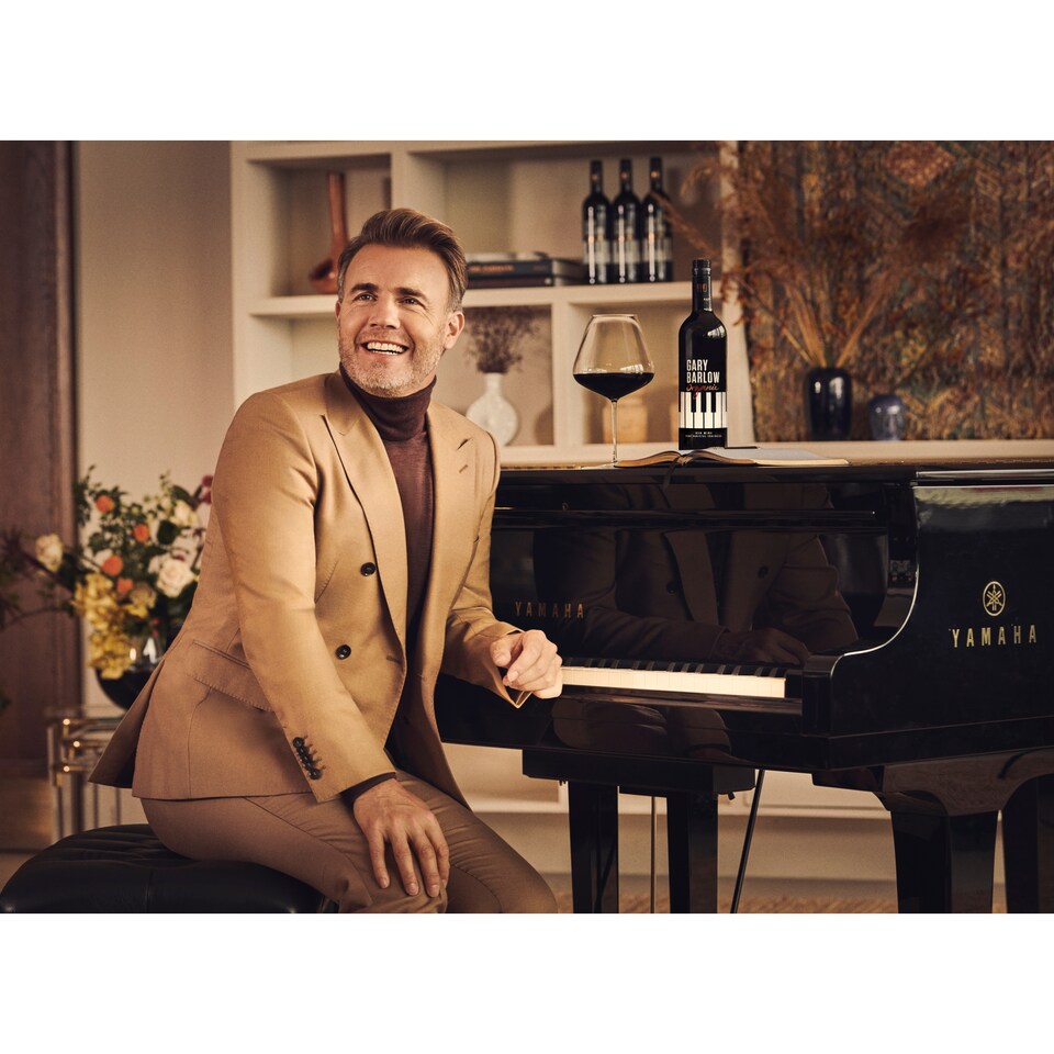 image 1 of Gary Barlow Organic Red Wine 750Ml