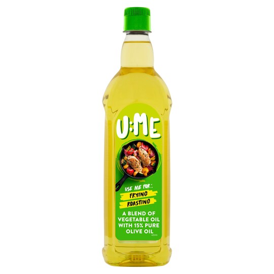 U Me Frying & Roasting Vegetable Olive Oil Blend 1L Tesco Groceries