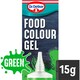 image 1 of Dr. Oetker Extra Strong Food Colour Gel - Green 15g