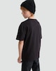 image 3 of F&F Boys Pure Cotton Slogan Short Sleeved T-Shirt in Black