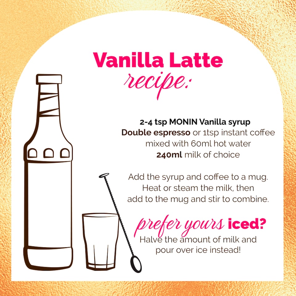 image 1 of Monin Vanilla Syrup 25Cl