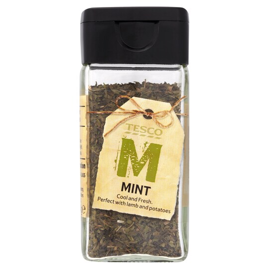 Tesco Dried Mint 14G Jar Tesco Groceries