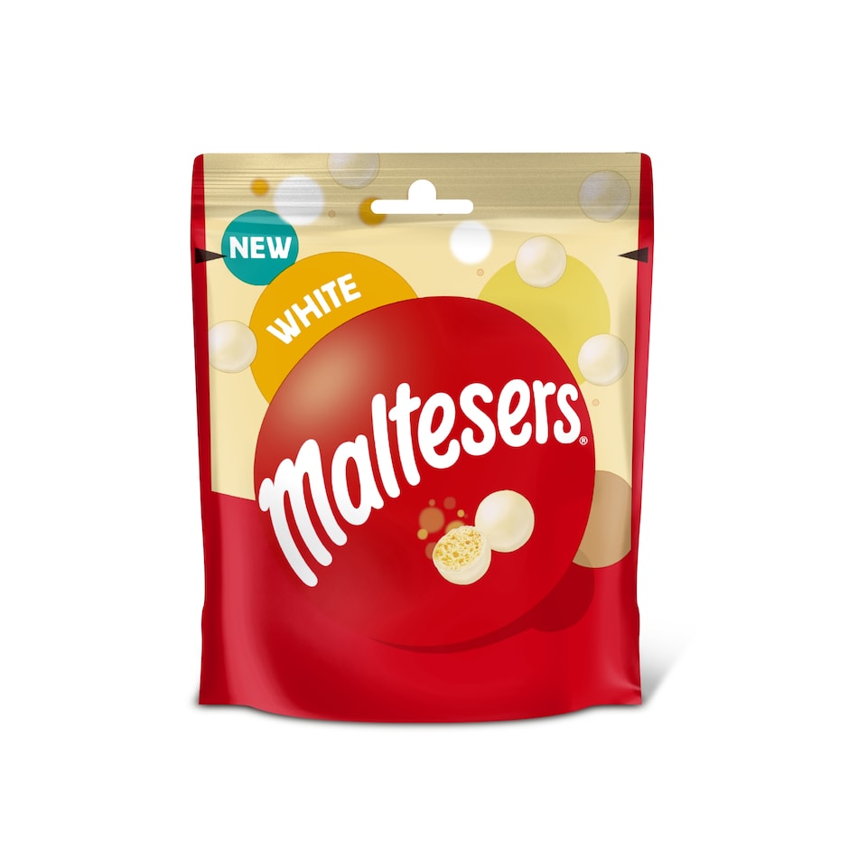 Maltesers White Chocolate Pouch 74g