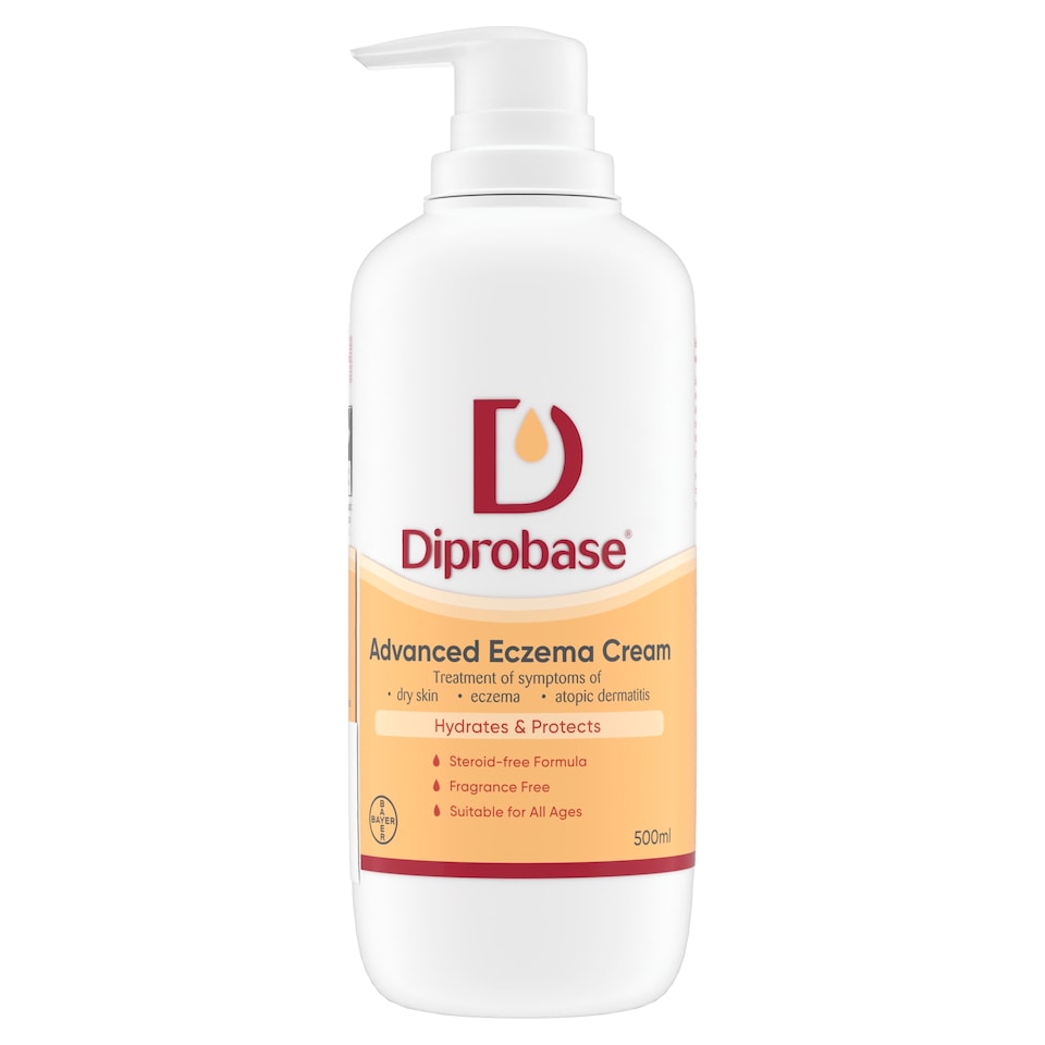 Diprobase Advanced Eczema Cream for Dry Skin & Dermatitis 500ml