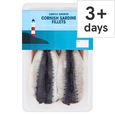 Sound Seafood Lightly Smoked Cornish Sardine Fillets 180g