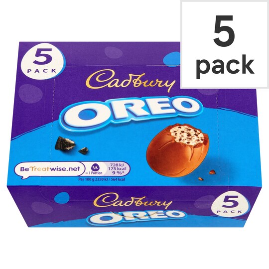 Cadbury Oreo Chocolate Egg 5X31g Tesco Groceries
