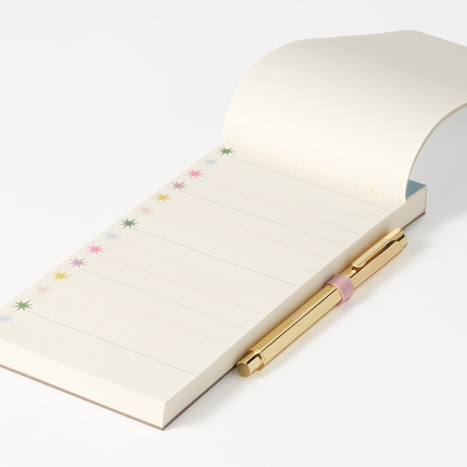 image 1 of Paperchase Daily List Pad w/Pen