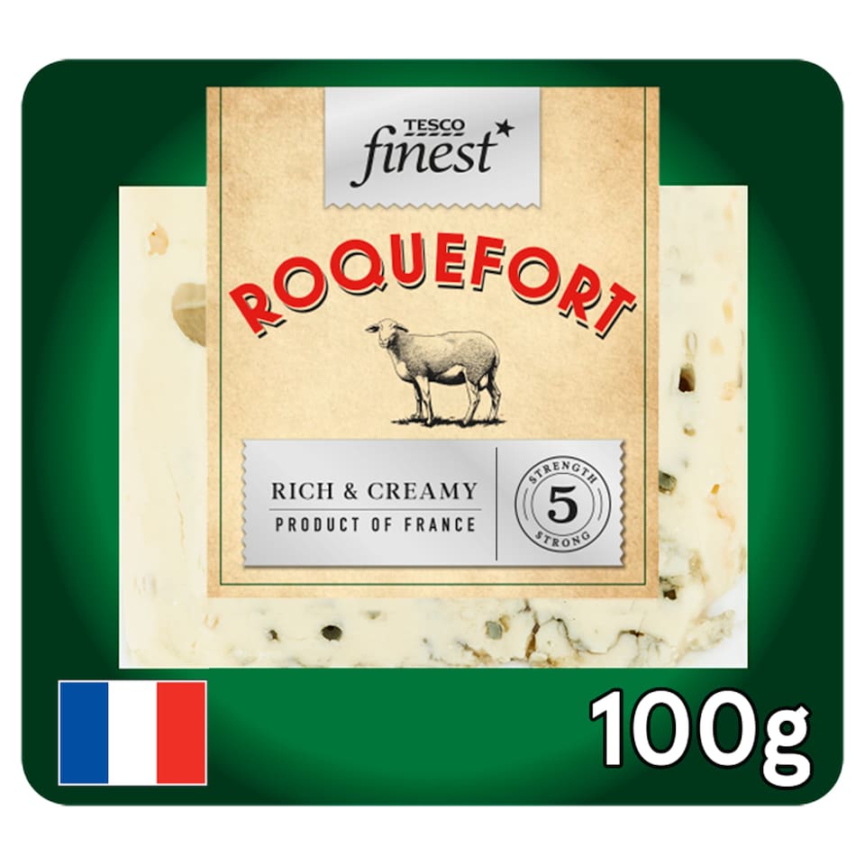 Tesco Finest Roquefort 100G