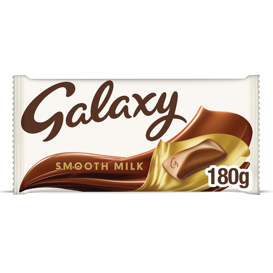 Galaxy Smooth Milk Chocolate Bar 180G