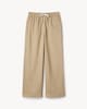 image 5 of F&F Pure Lyocell Wide Leg Trousers in Stone