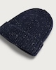 image 2 of F&F Chunky Ribbed Knit Beanie Hat in Navy
