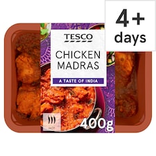 Tesco Chicken Madras with Pilau Rice 400g
