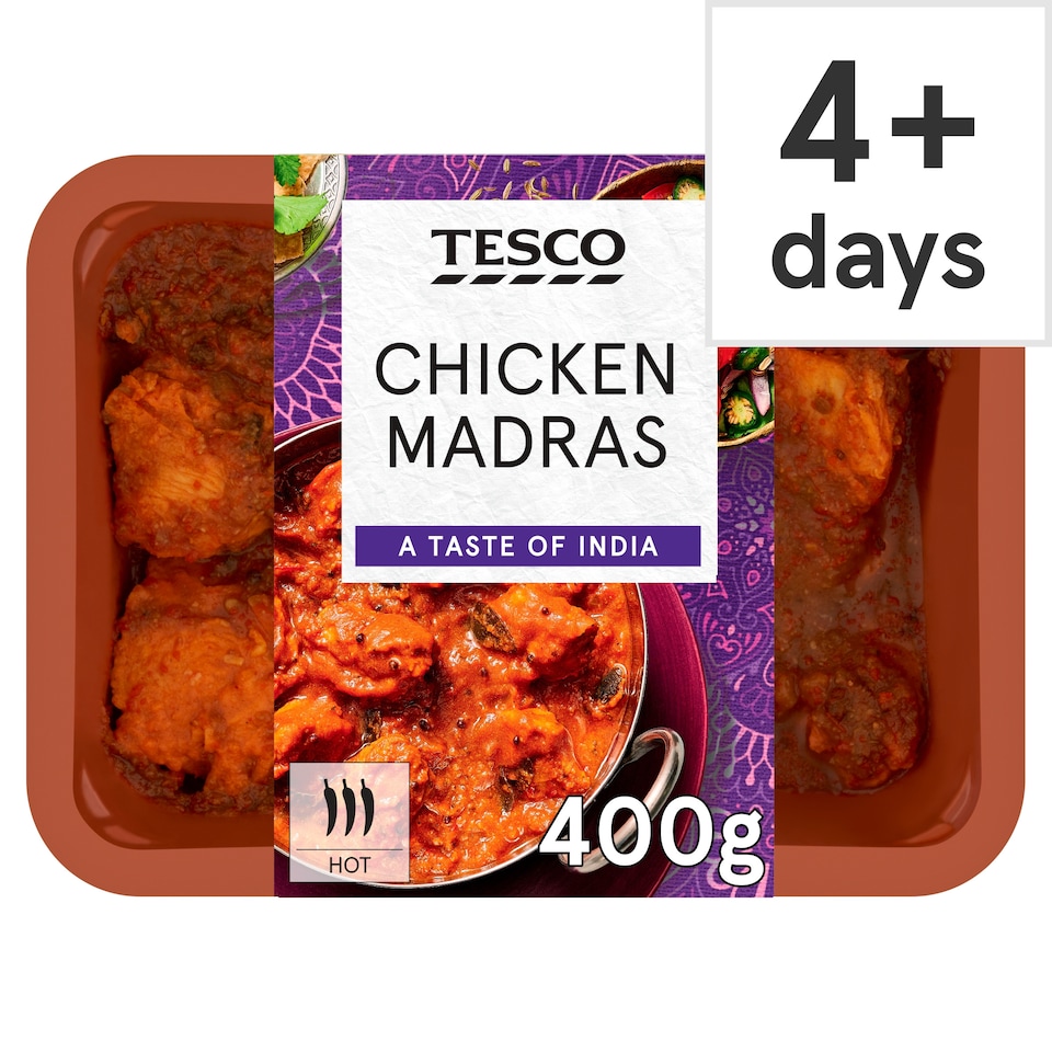 Tesco Chicken Madras 400g