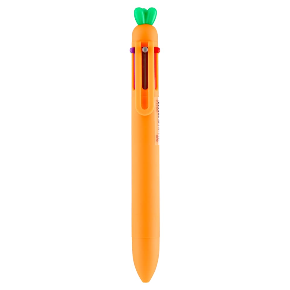 Multi-Color Ball Pen Carrot Design 6 Colors