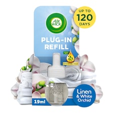 Air Wick Plug-In Refill Linen & White Orchid Air Freshener 19ml