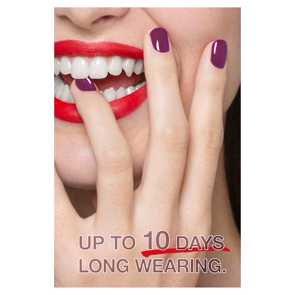 image 1 of Maybelline Fast Gel Nail Lacquer Wicked Berry 6.7Ml