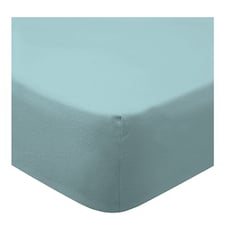 Tesco Marine Blue 100% Cotton Fitted Sheet Single