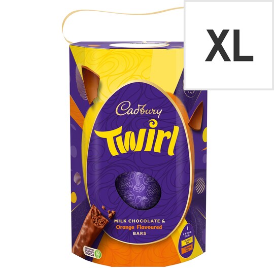 Cadbury Dairy Milk Twirl Easter Egg 241G Tesco Groceries