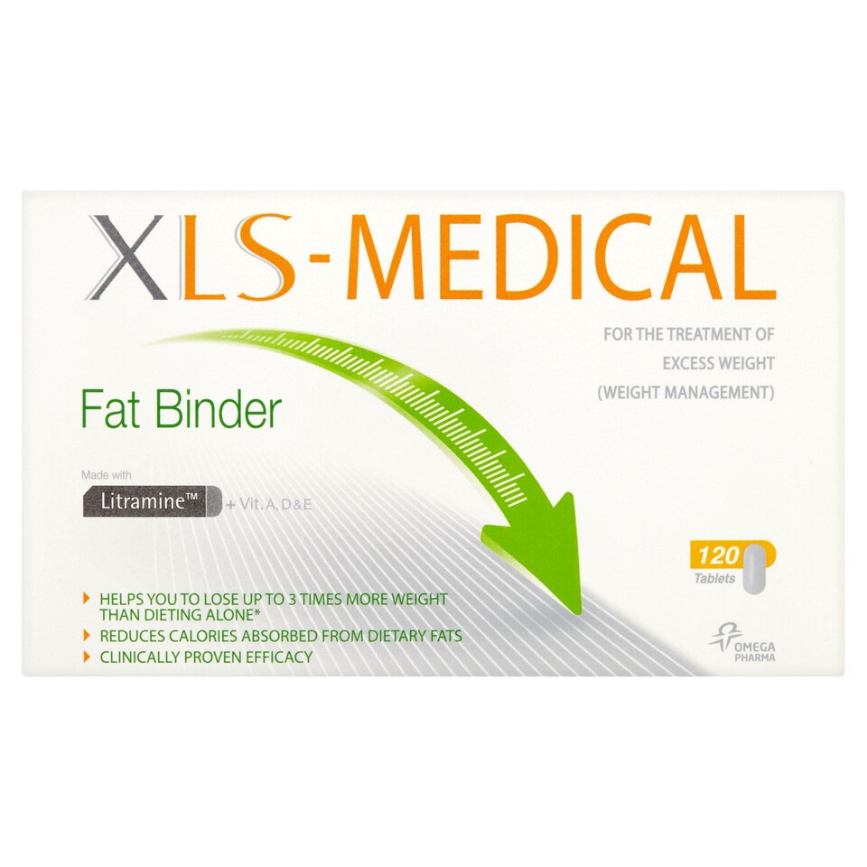 image 1 of XLS Medical Fat Binder 120s