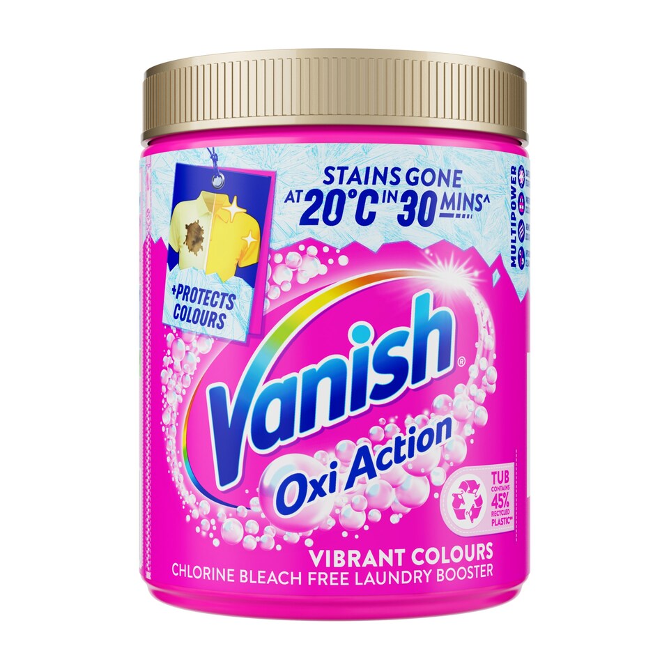 Vanish Gold Oxi Advance Stain Remover Powder 470G Tesco Groceries