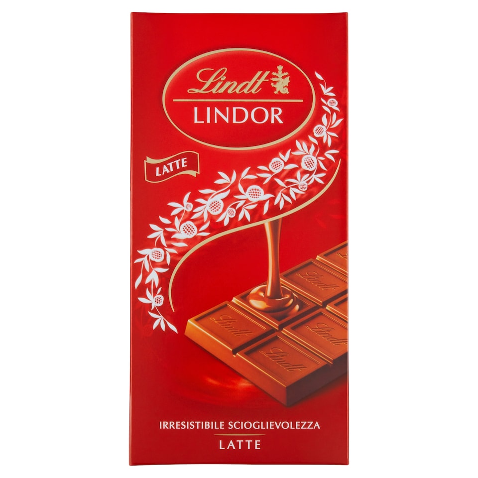 Lindt Lindor tejcsokoládé lágyan olvadó töltelékkel 100 g  1. kép
