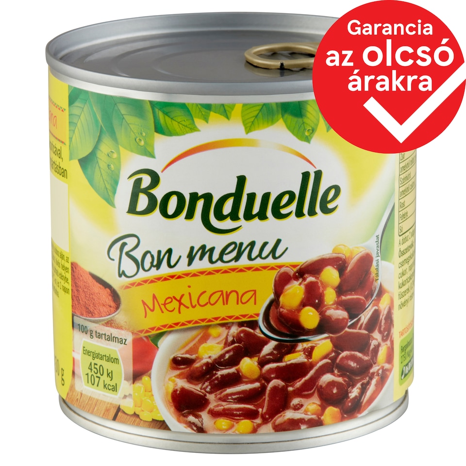 Bonduelle Bon Menu Mexicana Red Bean with Corn in Mild Mexican Sauce 430 g