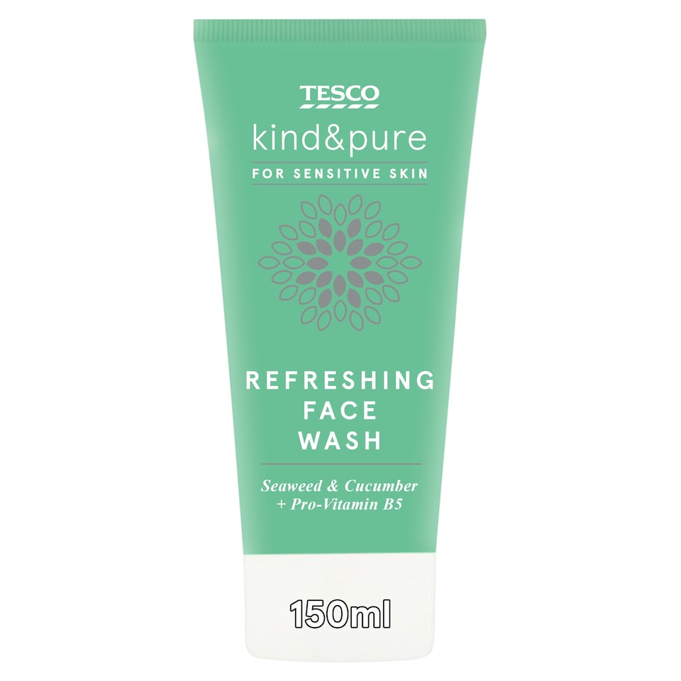 Tesco Kind And Pure Refreshing Face Wash 150Ml