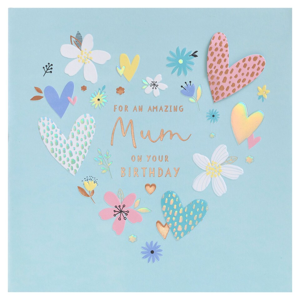 Carlton Birthday Card For An Amazing Mum Tesco Groceries