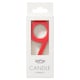 image 1 of Ginger Ray Rainbow Number 9 Candle