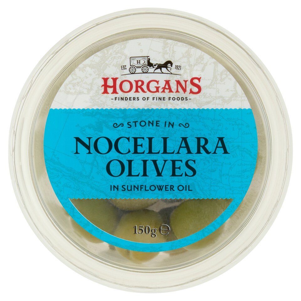 Horgans Green Nocellara Olives 150G