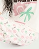 image 3 of F&F Pure Cotton Soleil Print Pyjama Bottoms in Multi White