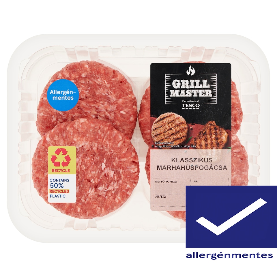Grill Master Classic Beef Patty 440 g