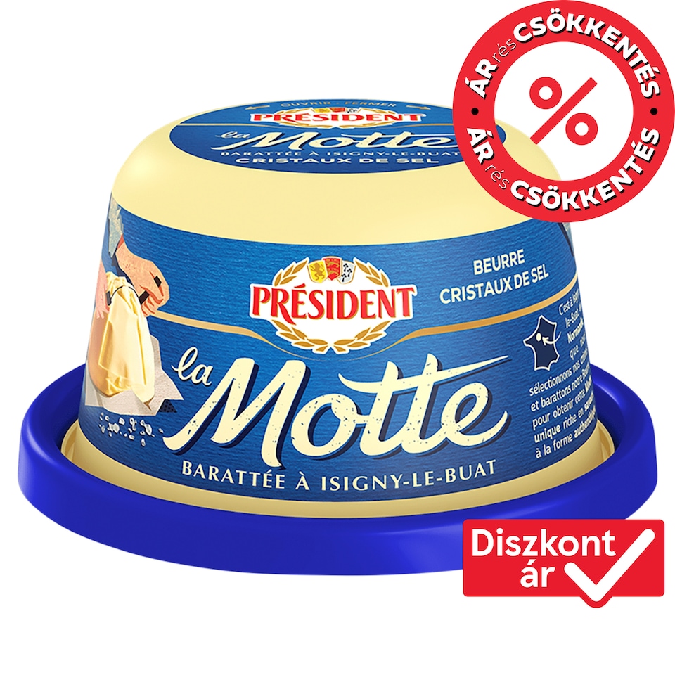 President La Motte sózott vaj 250 g