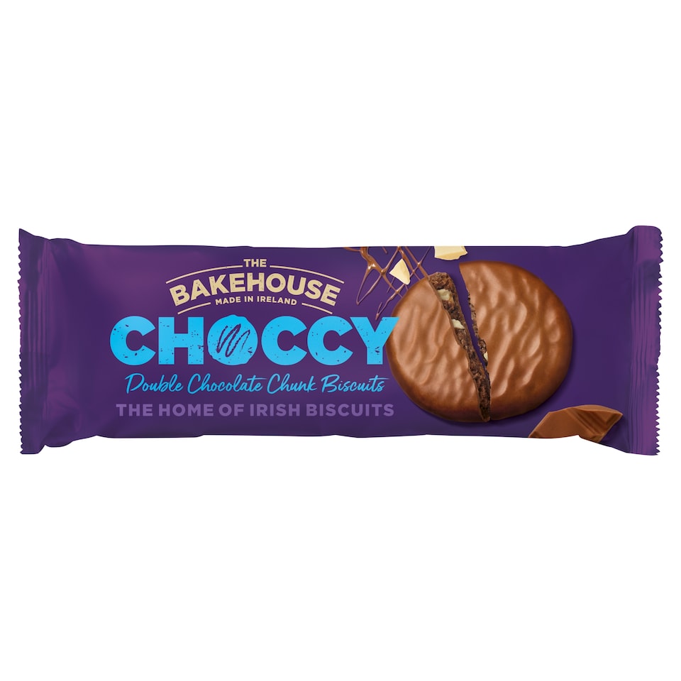 The Bakehouse Choccy Double Chocolate Chunk Biscuits 200g