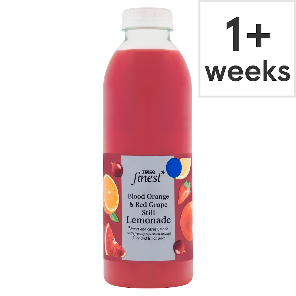 Tesco Finest Spanish Blood Orange & Red Grape Lemonade 750ml