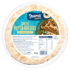 Trophi Greek Pitta Breads 360g