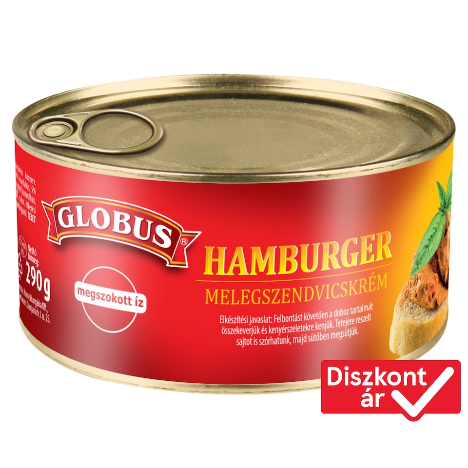 Globus Hamburger Flavoured Hot Sandwich Cream 290 g