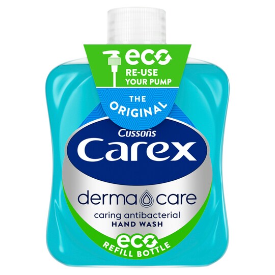 Carex Dermacare Original Antibacterial Refill Handwash 250Ml Tesco