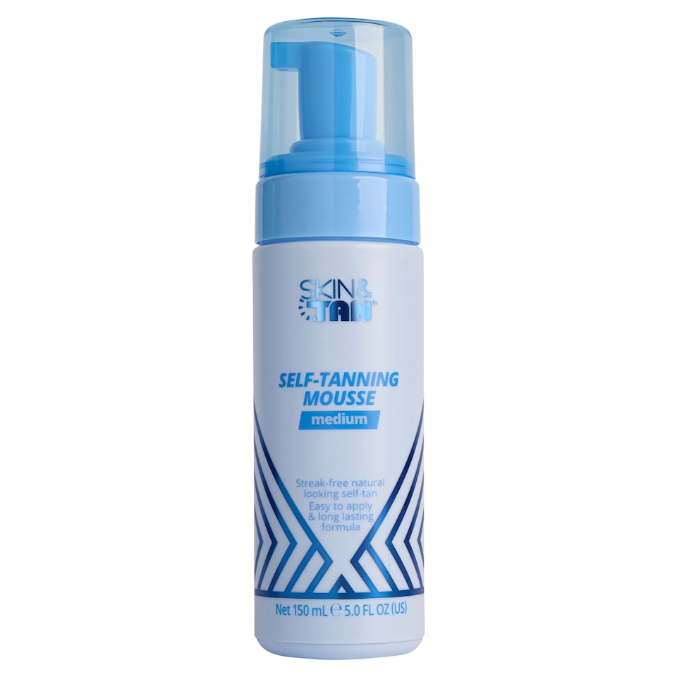 image 1 of SKIN & TAN Self-Tanning Mousse Medium 150ml