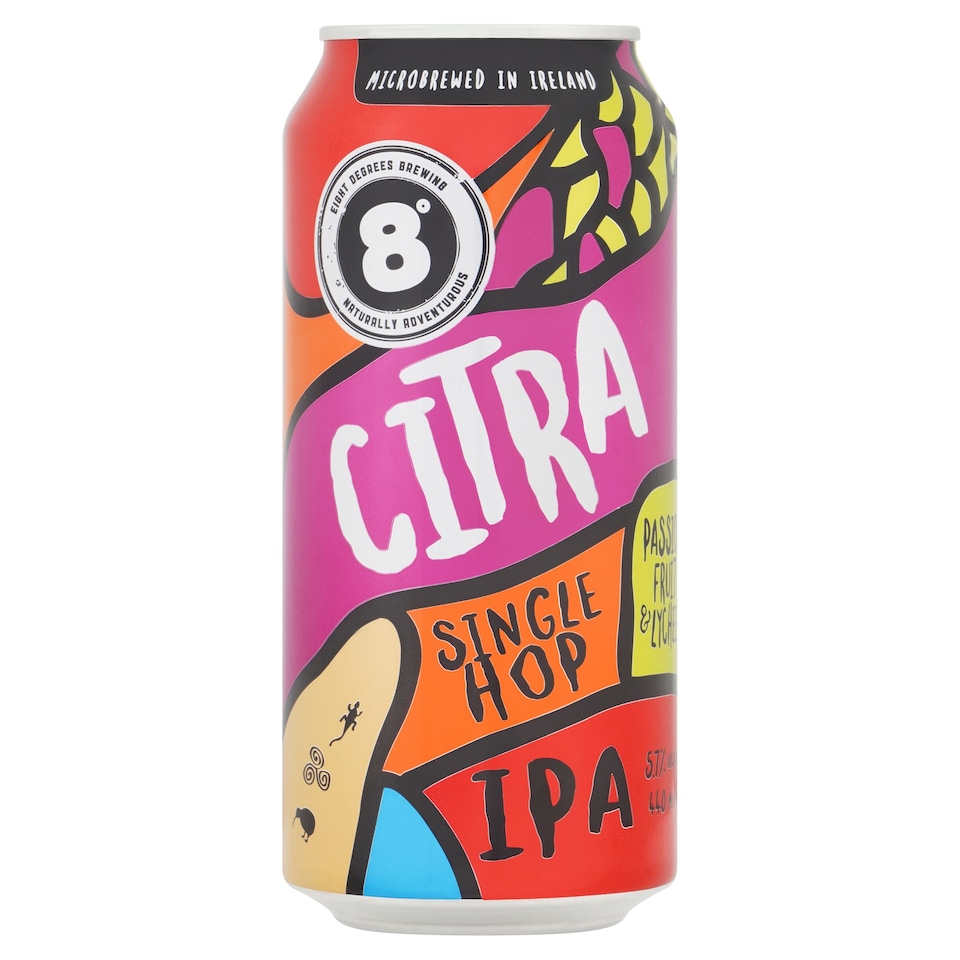8 Degrees Citra 440Ml Can
