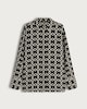 image 4 of F&F Chain Print Long Sleeved Shirt in Khaki